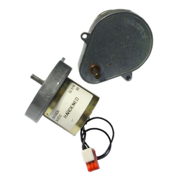 24Vdc 52 RPM Gearhead Motor Reversible 3/16" Shaft - Click Image to Close